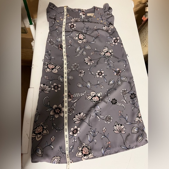 Loft Dress Purple Floral Women’s size XS - Picture 7 of 7